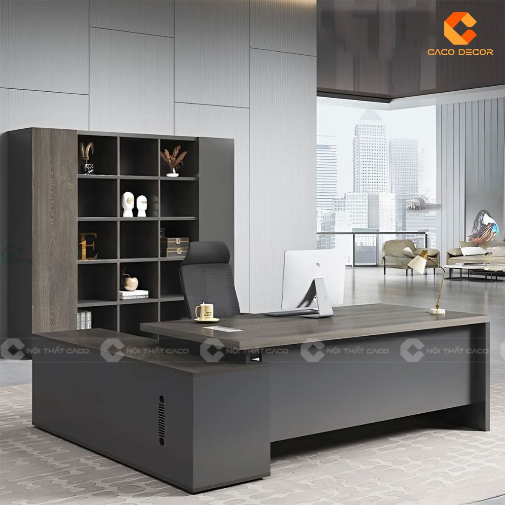20 Mẫu Bàn Giám Đốc 2m Đẹp, Đẳng Cấp Cho Văn Phòng 6