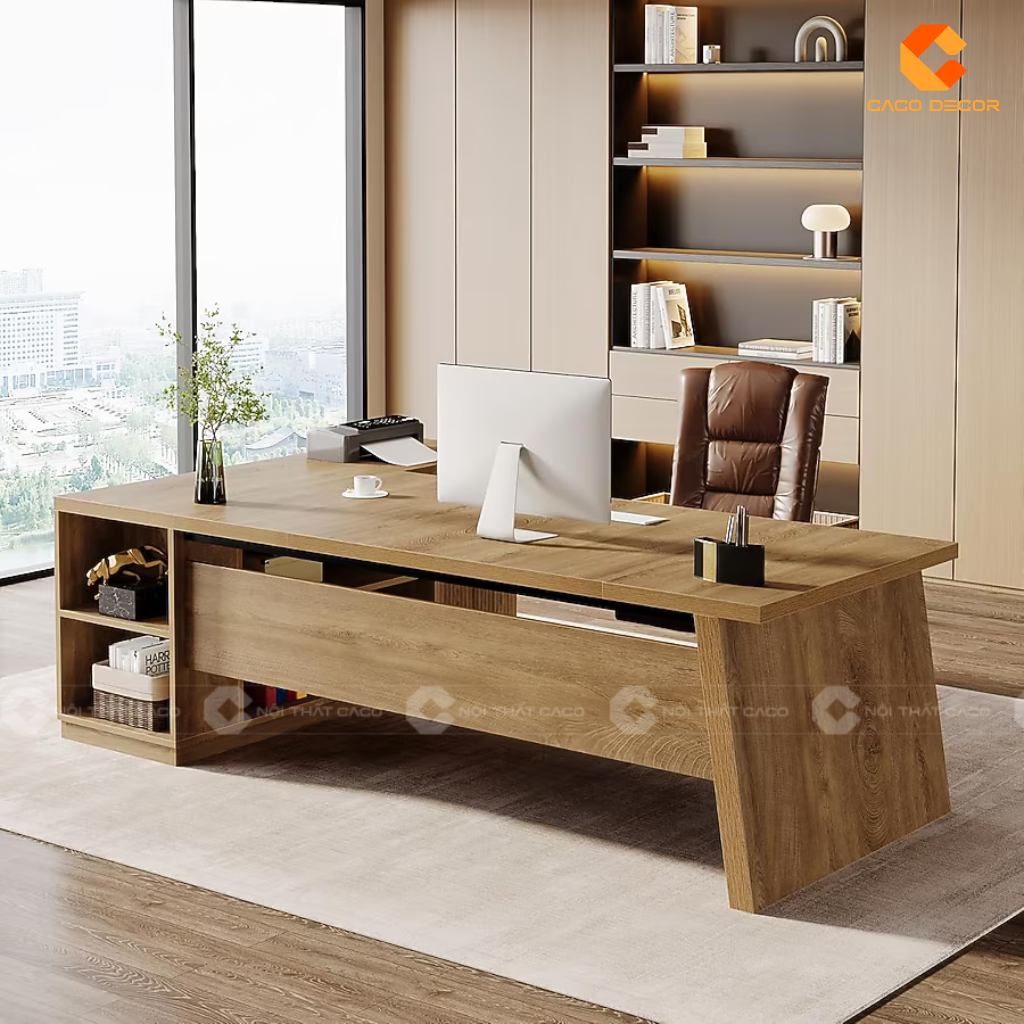 Bàn Giám Đốc Bằng Gỗ Chọn Loại Nào? So Sánh Chi Tiết A - Z 2
