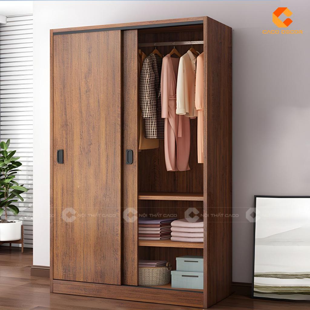 Tủ Quần Áo 2 Cánh Đẹp Hiện Đại Cho Phòng Ngủ Nhỏ 13