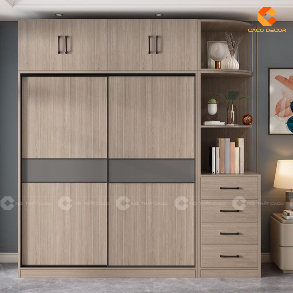 Tủ Quần Áo 2 Cánh Đẹp Hiện Đại Cho Phòng Ngủ Nhỏ 16