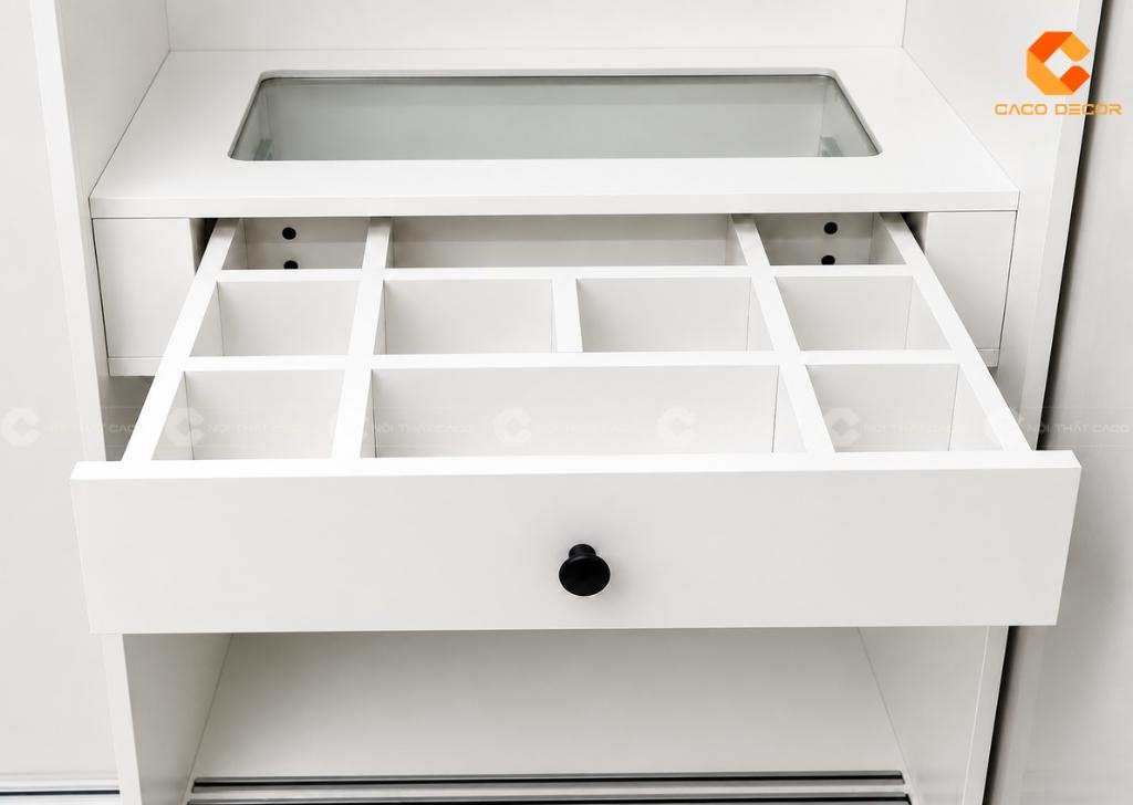 Hộc tủ kéo quần áo nhiều ngăn tiện lợi