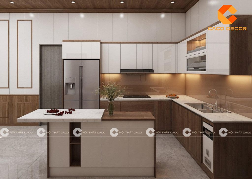 Giá Tủ Bếp Gỗ Công Nghiệp Mới Nhất Chuẩn Xưởng 5