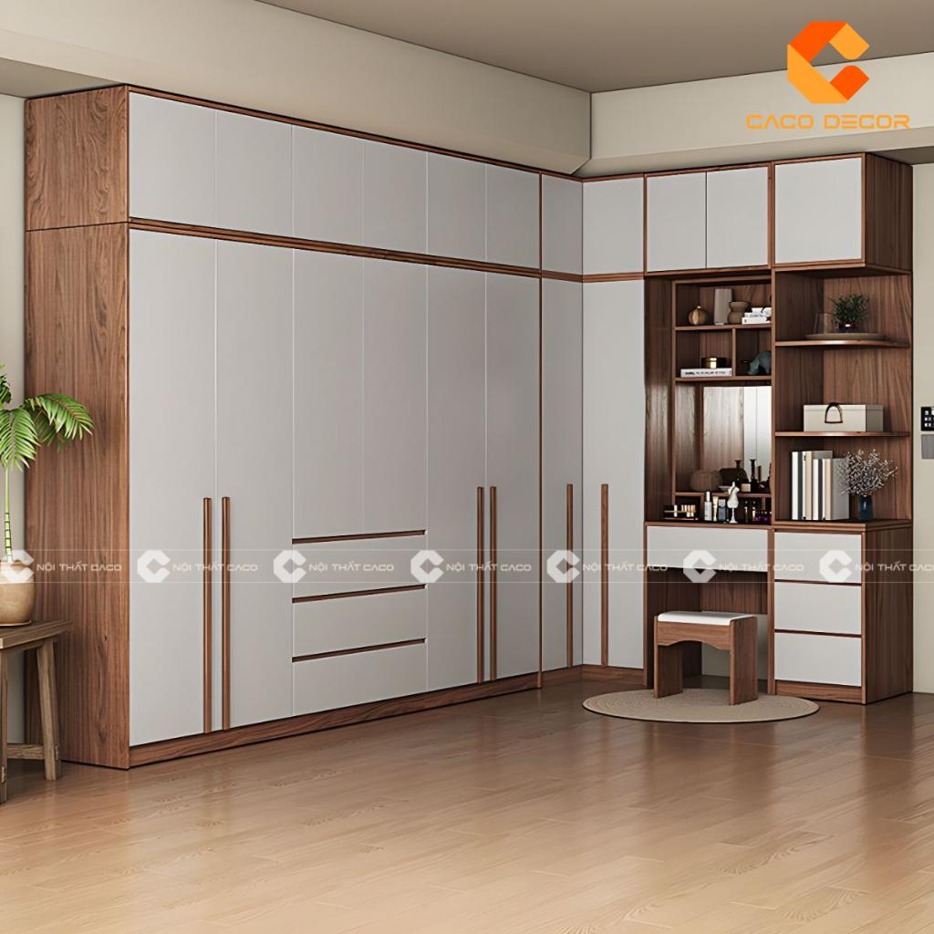 Mẫu Tủ Quần Áo Gỗ Công Nghiệp Hiện Đại, Đẹp Chuẩn Gu 2025 2