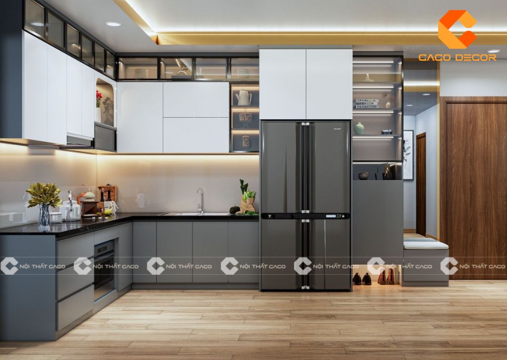 Giá Tủ Bếp Gỗ Công Nghiệp Mới Nhất Chuẩn Xưởng 18