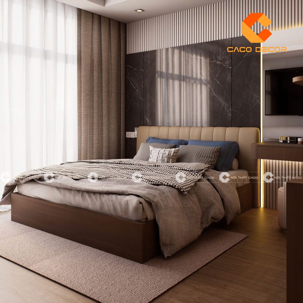 Thiết Kế Giường Ngủ Hiện Đại Sang Trọng, Tối Ưu Không Gian 3