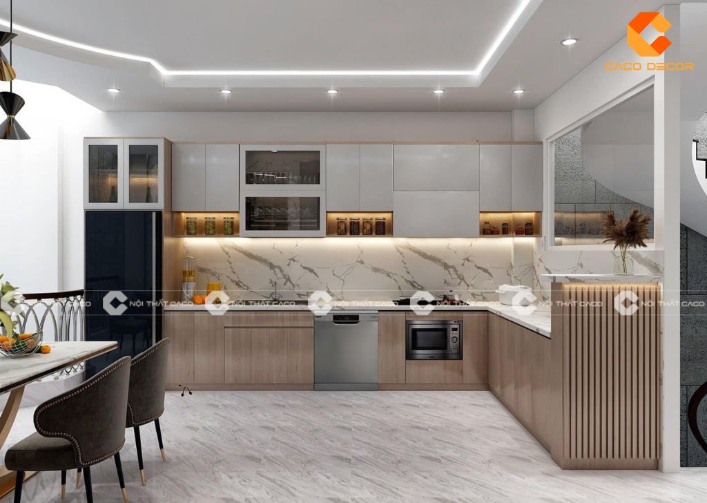 Kích Thước Tủ Bếp Tiêu Chuẩn Cho Người Việt Hiện Nay 9