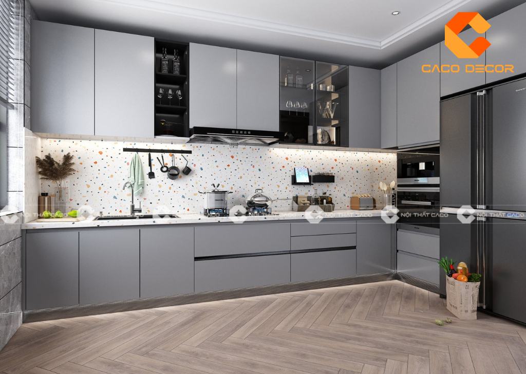 Xu Hướng Tủ Bếp Đẹp Hiện Đại Được Các Hộ Gia Đình Ưa Chuộng Nhất 2025 7