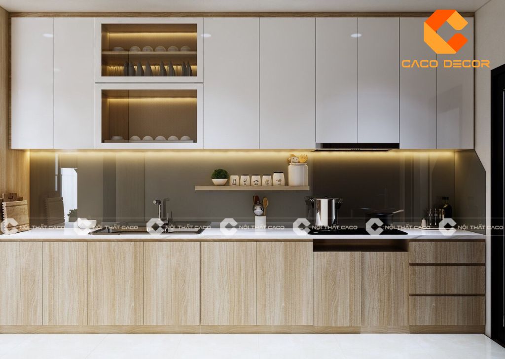 15+ Thiết Kế Tủ Bếp MDF Chất Lượng, Mẫu Mới 2025 4