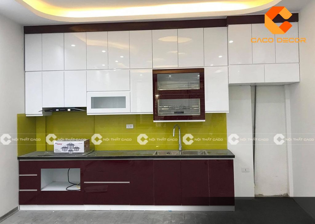 20+ Mẫu Tủ Bếp Acrylic Đẹp, Hiện Đại Dẫn Đầu Xu Hướng 9