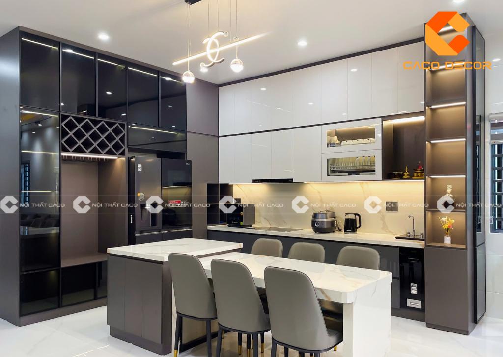 Thiết Kế Tủ Bếp Đẹp Hiện Đại, Tối Ưu Không Gian Sống 10