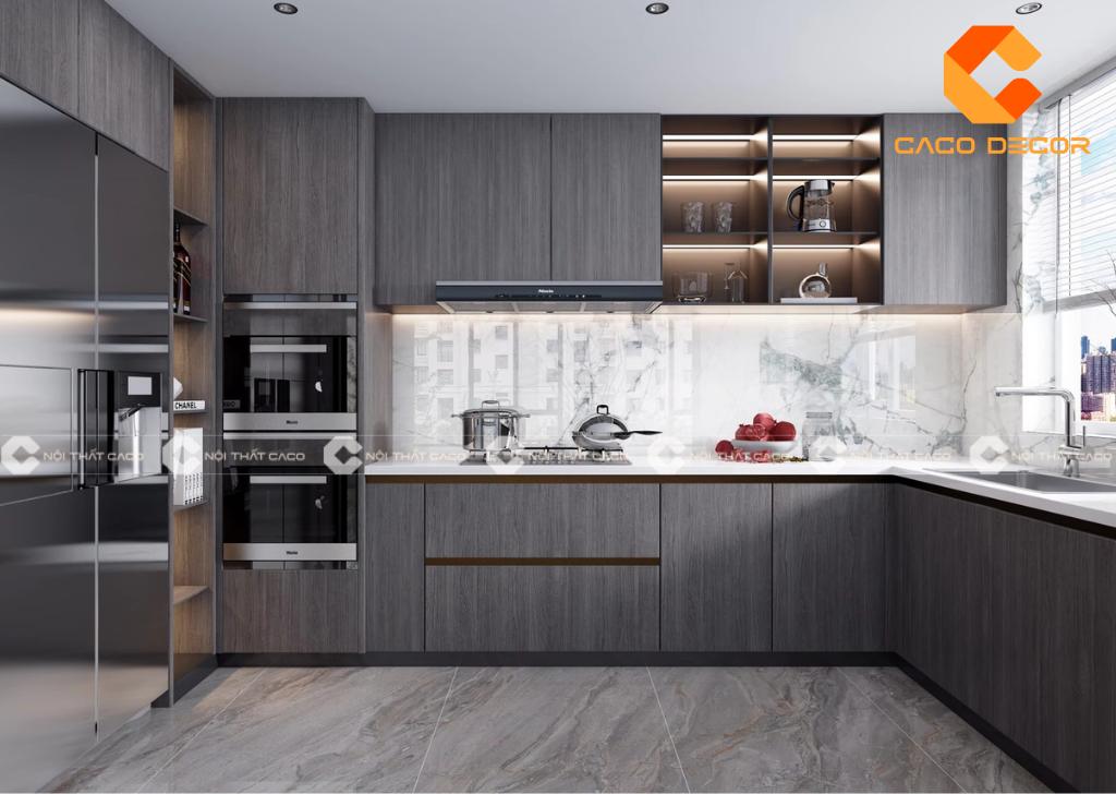 Thiết Kế Tủ Bếp Đẹp Hiện Đại, Tối Ưu Không Gian Sống 16