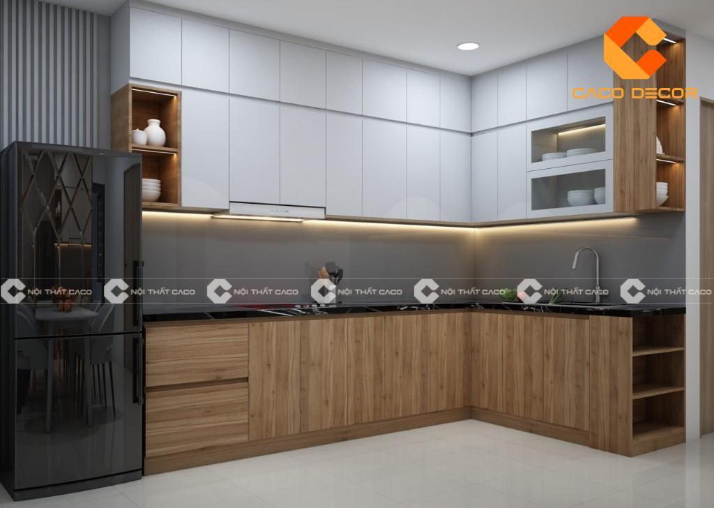 Thiết Kế Tủ Bếp Đẹp Hiện Đại, Tối Ưu Không Gian Sống 18