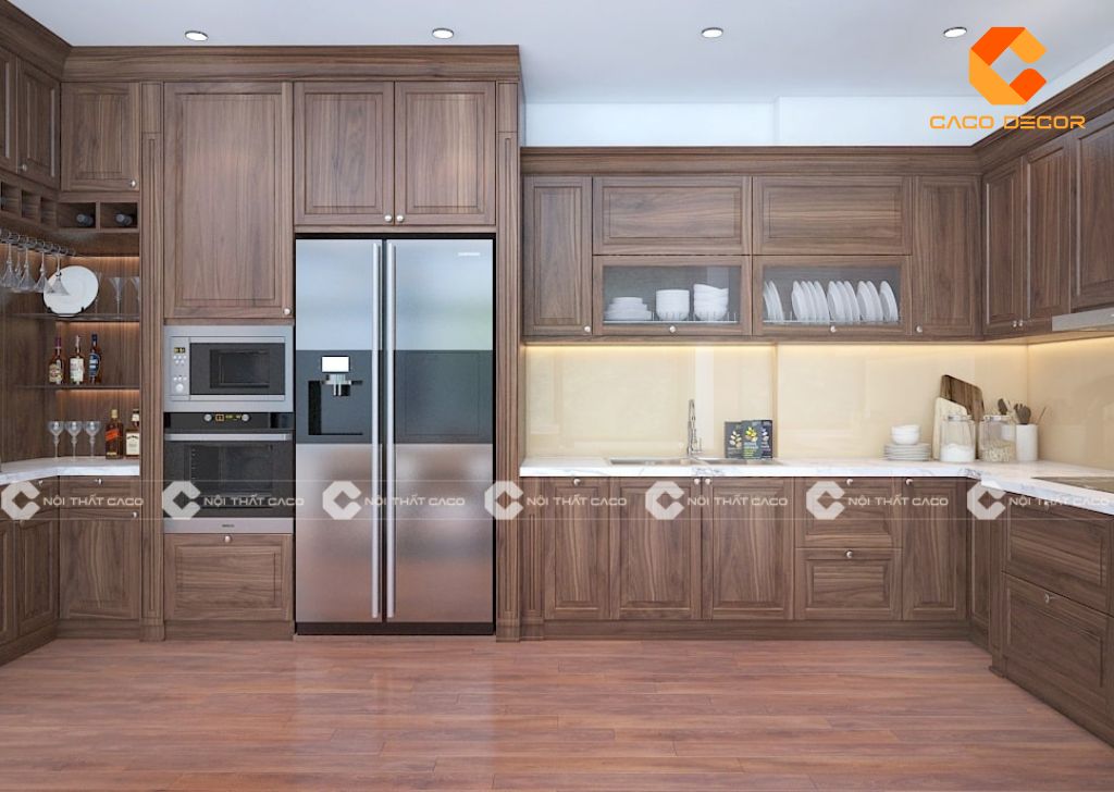 Địa Chỉ Thiết Kế Thi Công Tủ Bếp Gỗ Tự Nhiên Uy Tín, Giá Rẻ 17