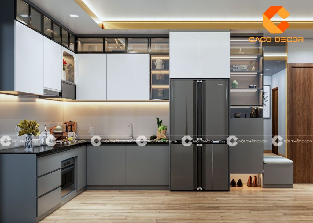 15+ Thiết Kế Tủ Bếp MDF Chất Lượng, Mẫu Mới 2025 5
