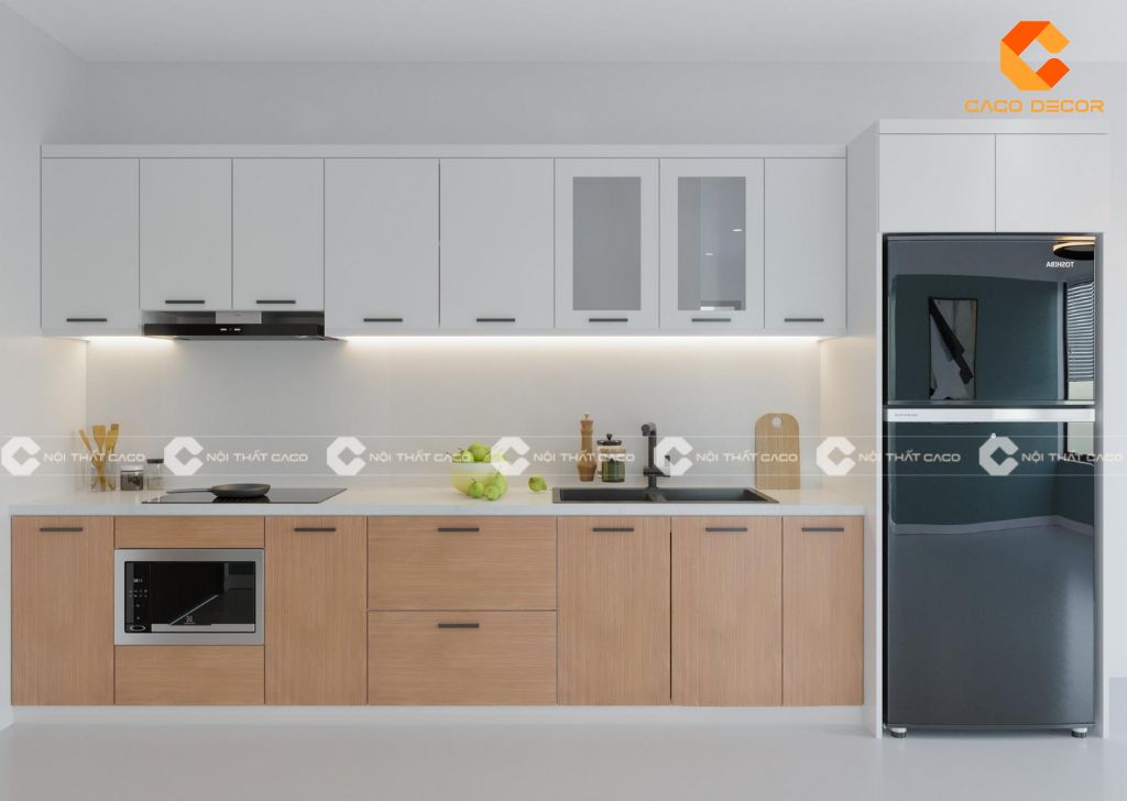 20+ Mẫu Tủ Bếp Nhựa Cao Cấp Đẹp, Sang Trọng, Giá Rẻ 11