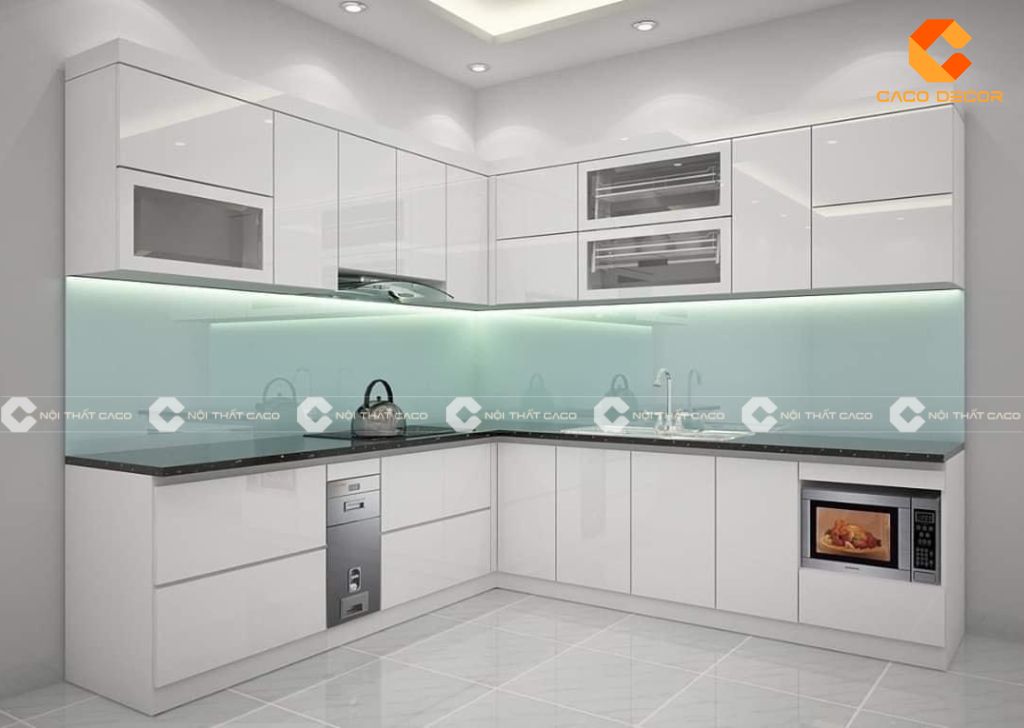 20+ Mẫu Tủ Bếp Nhựa Cao Cấp Đẹp, Sang Trọng, Giá Rẻ 13