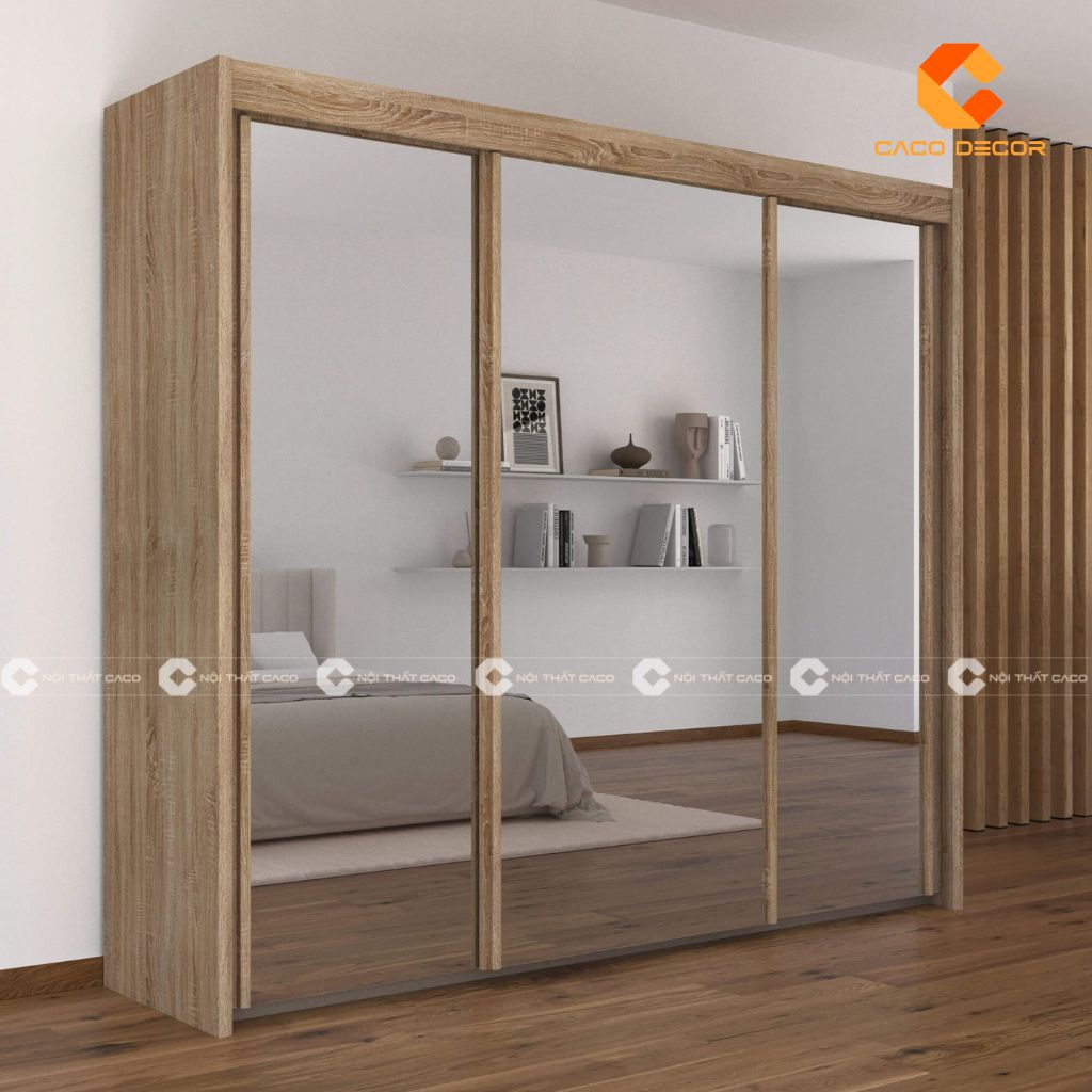 15+ Mẫu Tủ Quần Áo Cánh Lùa 2, 4 Cánh Tối Ưu Không Gian 6