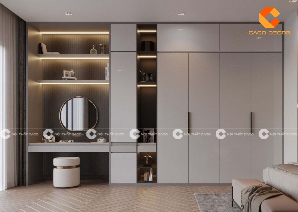 20+ Thiết Kế Tủ Quần Áo Đẹp, Hiện Đại, Mẫu Mới 2025 8