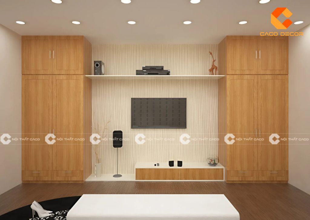 Tủ Quần Áo Kết Hợp Kệ Tivi Đẹp, Thông Minh, Giá Xưởng 7