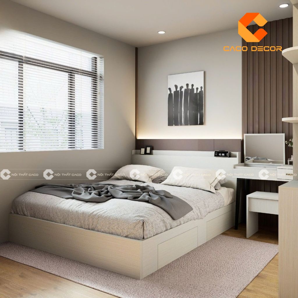 Thiết Kế Giường Ngủ Hiện Đại Sang Trọng, Tối Ưu Không Gian 14