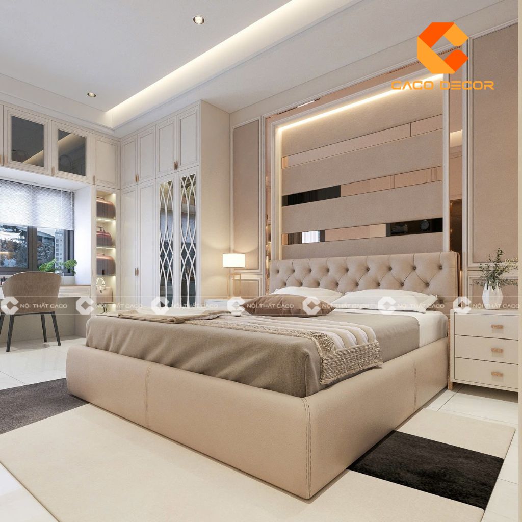 Thiết Kế Giường Ngủ Hiện Đại Sang Trọng, Tối Ưu Không Gian 18