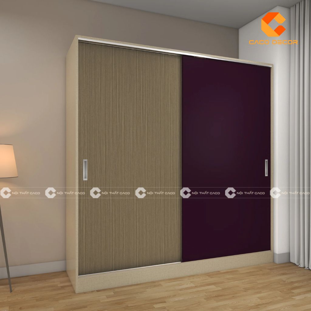 15+ Mẫu Tủ Quần Áo Cánh Lùa 2, 4 Cánh Tối Ưu Không Gian 13
