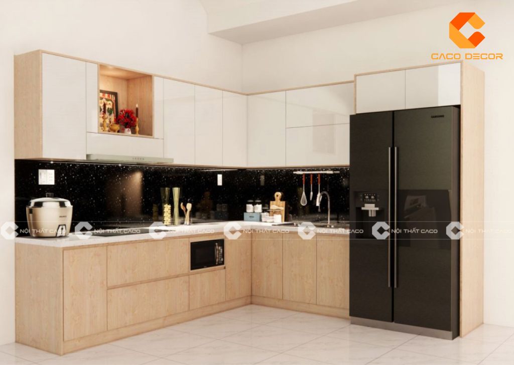 Thiết Kế Tủ Bếp Có Bàn Thờ Ông Táo Hợp Phong Thủy Không? 13
