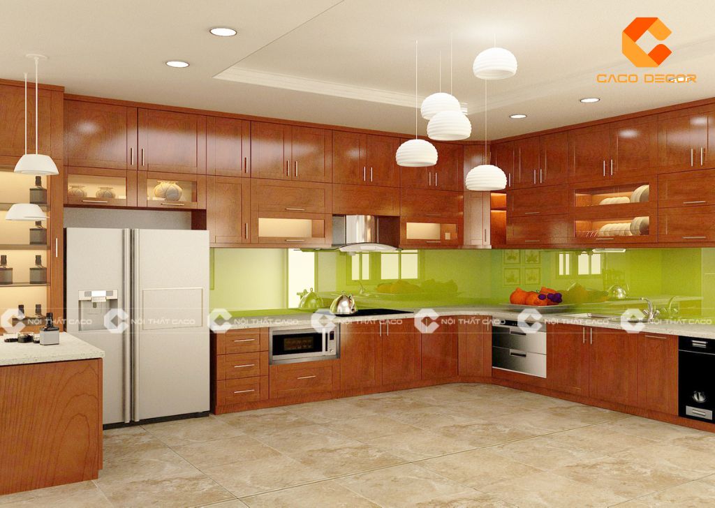 Địa Chỉ Thiết Kế Thi Công Tủ Bếp Gỗ Tự Nhiên Uy Tín, Giá Rẻ 20