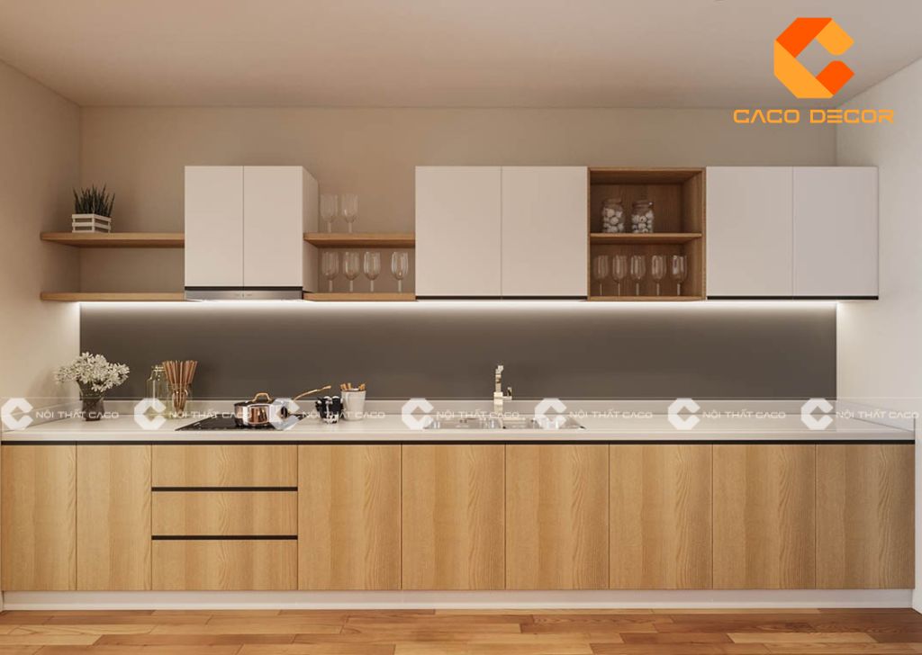 15+ Thiết Kế Tủ Bếp MDF Chất Lượng, Mẫu Mới 2025 15