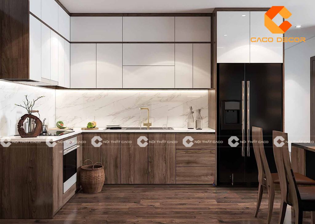 15+ Thiết Kế Tủ Bếp MDF Chất Lượng, Mẫu Mới 2025 17