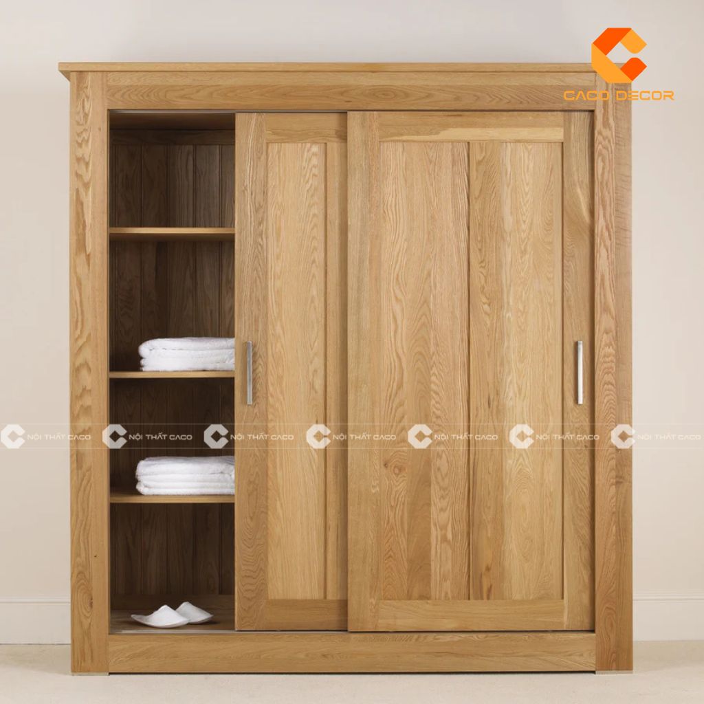 15+ Mẫu Tủ Quần Áo Cánh Lùa 2, 4 Cánh Tối Ưu Không Gian 19