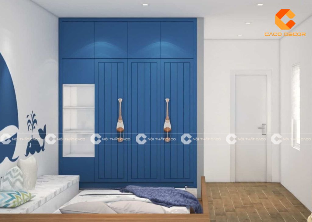 Tủ quần áo cho bé đẹp, hiện đại - Thiết kế an toàn, giá xưởng 16