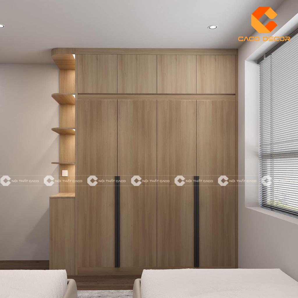 Mẫu Tủ Quần Áo Gỗ Công Nghiệp Hiện Đại, Đẹp Chuẩn Gu 2025 8