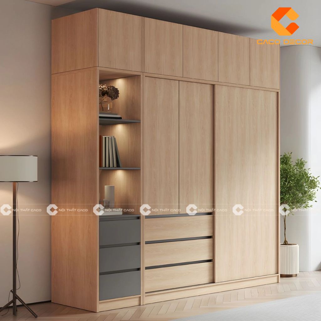 15+ Mẫu Tủ Quần Áo Thông Minh Tiết Kiệm Diện Tích Hiện Đại 17