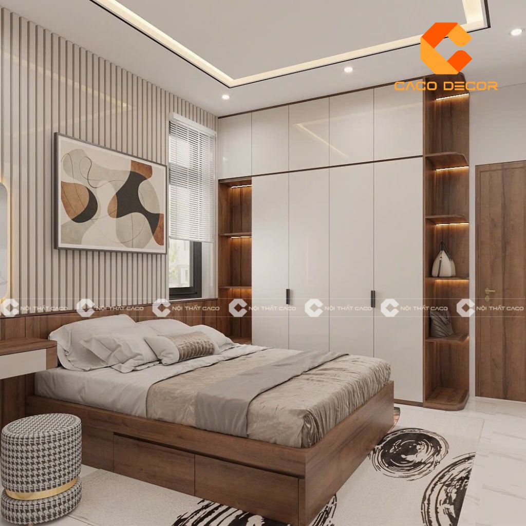 Thiết Kế Giường Ngủ Hiện Đại Sang Trọng, Tối Ưu Không Gian 23