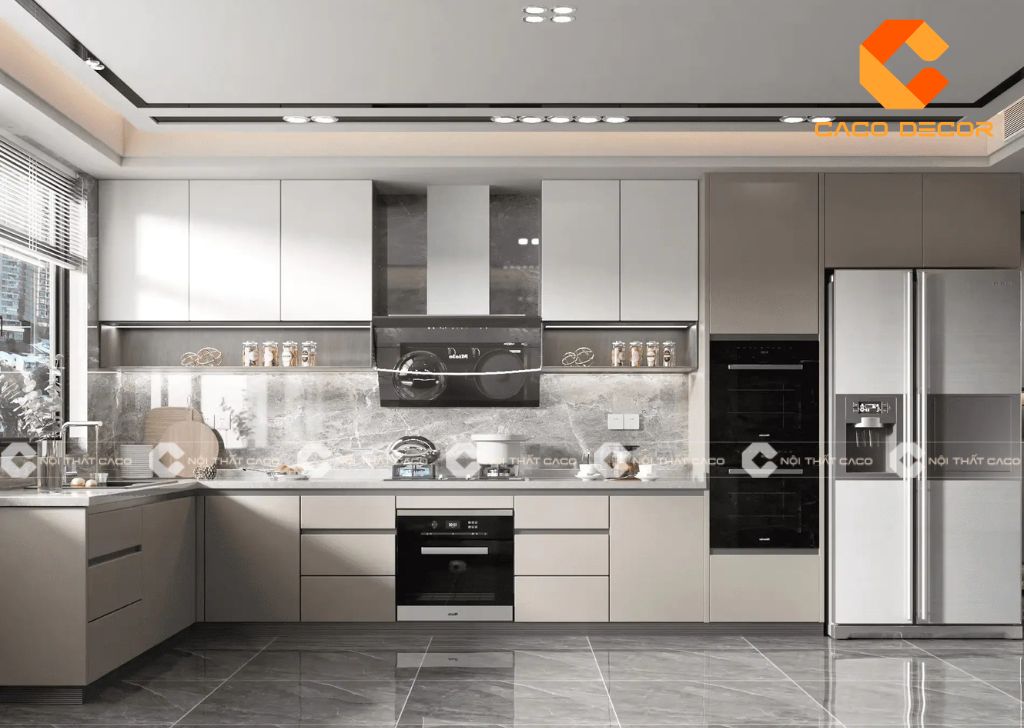 15+ Thiết Kế Tủ Bếp MDF Chất Lượng, Mẫu Mới 2025 19