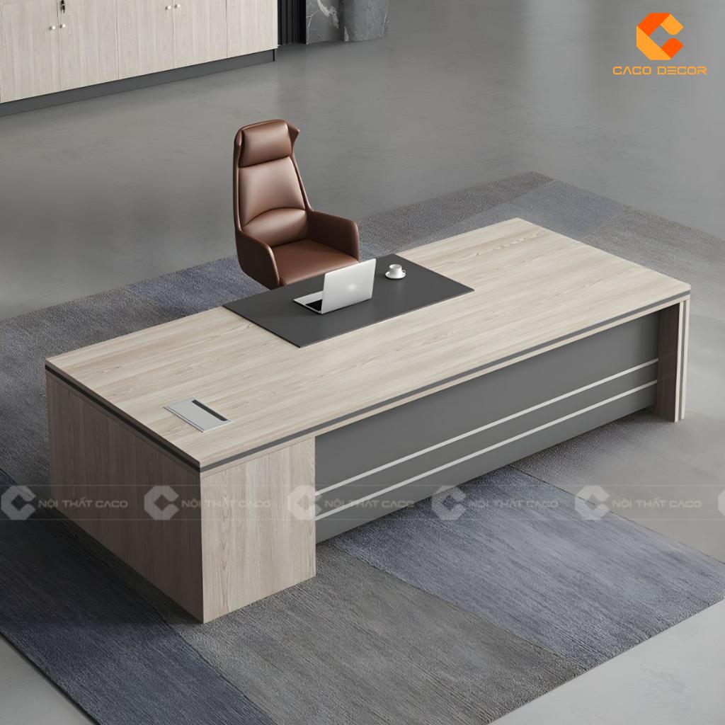 Bàn giám đốc gỗ công nghiệp BGD013 bền đẹp