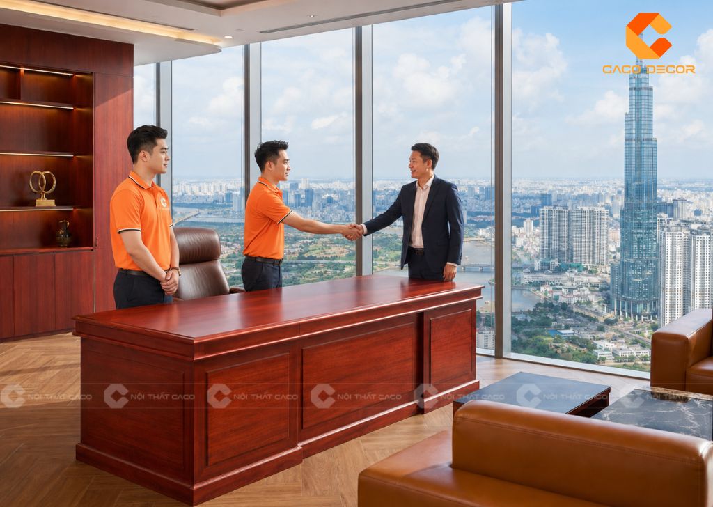 15+ Mẫu Bàn Giám Đốc Gỗ Đỏ Sang Trọng, Đẳng Cấp Cho Lãnh Đạo 22