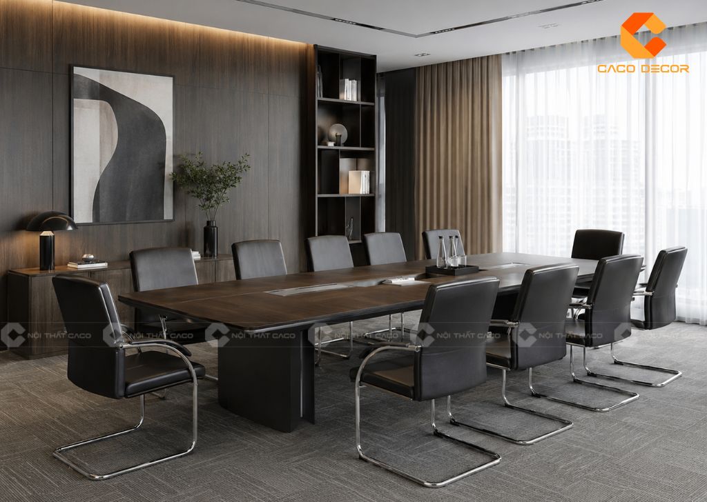 Top Mẫu Bàn Họp 10 Người Đẹp, Kích Thước Chuẩn  19