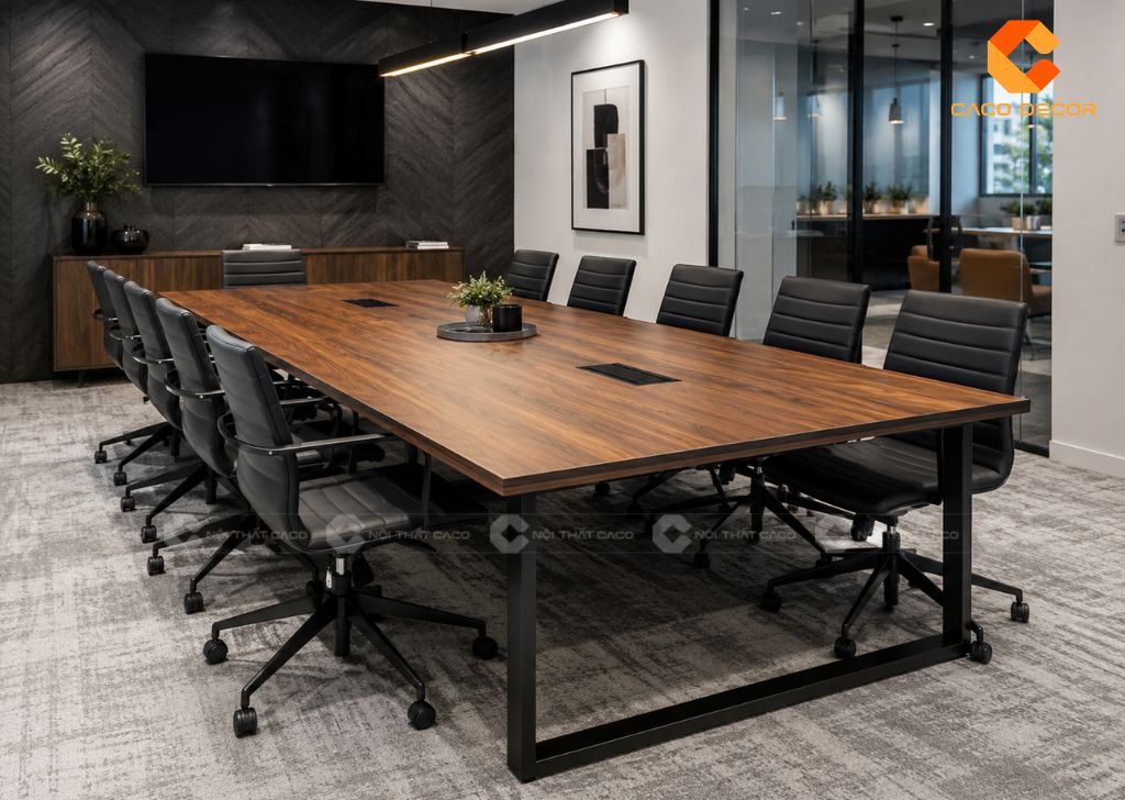 Top Mẫu Bàn Họp 10 Người Đẹp, Kích Thước Chuẩn  17