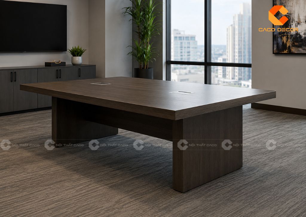 17+ Bàn Họp Chữ Nhật Đẹp, Bền Chắc, Sản Xuất Theo Yêu Cầu 7