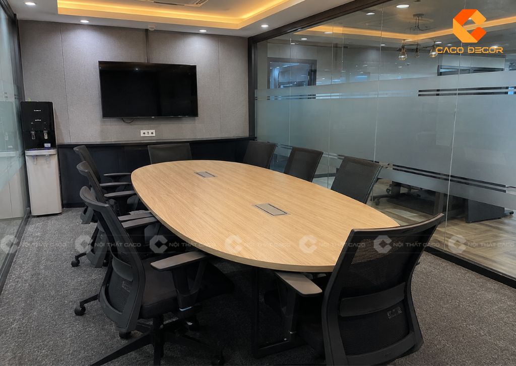 Các Mẫu Bàn Họp Oval Đẹp, Sang Trọng, Dễ Bố Trí 11