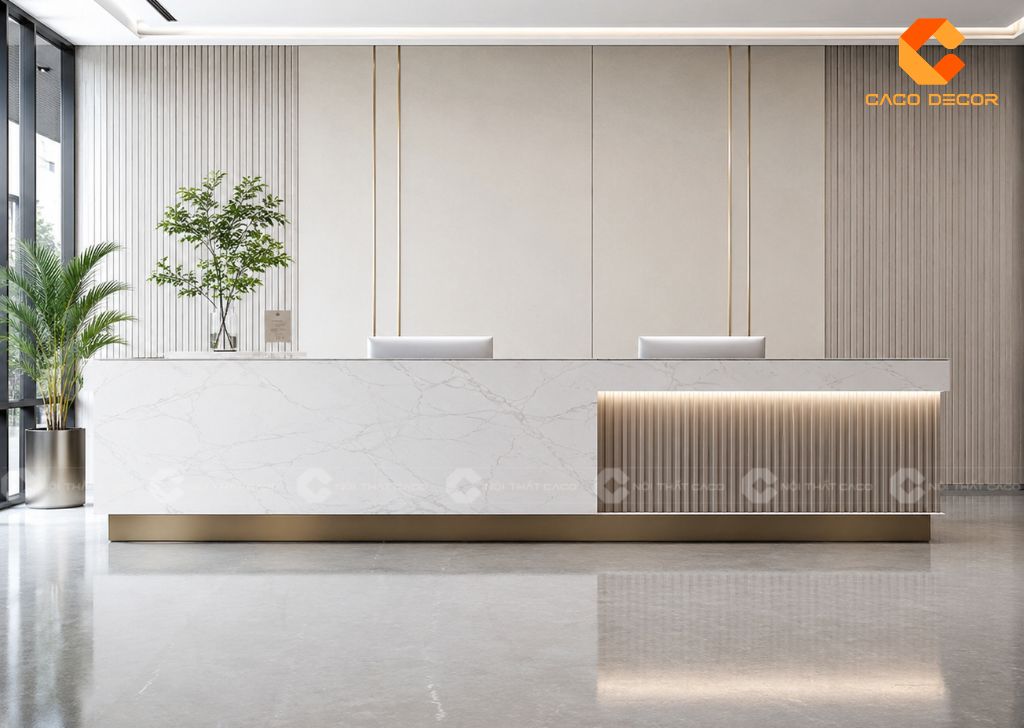 Kinh Nghiệm Mua Quầy Lễ Tân Giá Rẻ Đẹp, Chất Lượng Cao 1