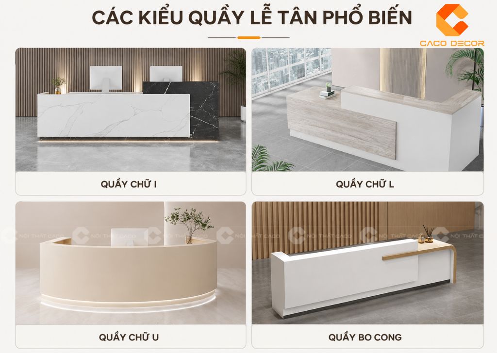 Kinh Nghiệm Mua Quầy Lễ Tân Giá Rẻ Đẹp, Chất Lượng Cao 7