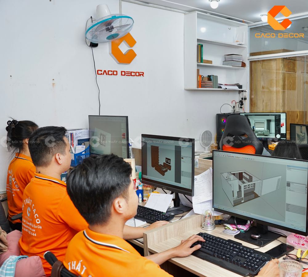 Đội ngũ thiết kế nội thất tại CaCo nhiều năm kinh nghiệm