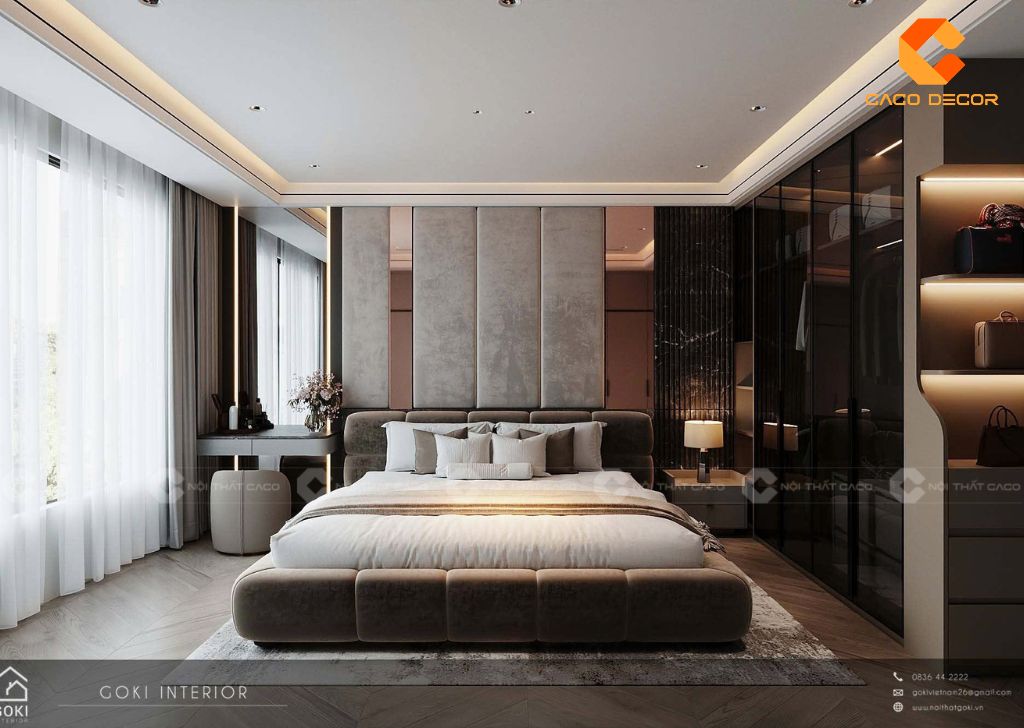 thiết kế nội thất phòng ngủ  hình 3