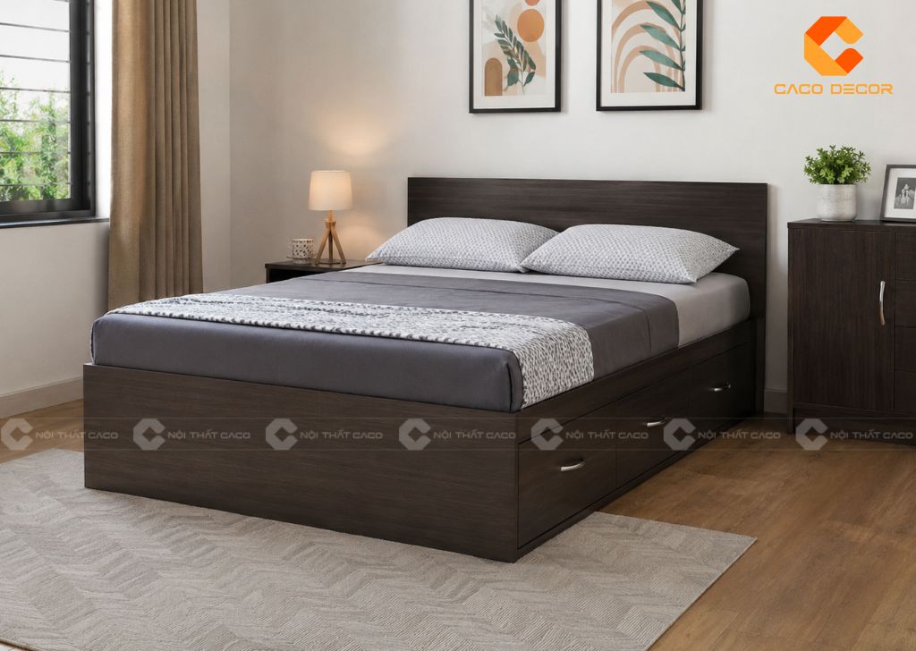 TOP Giường Hộp Có Ngăn Kéo Giá Rẻ, Tăng Không Gian Lưu Trữ 19