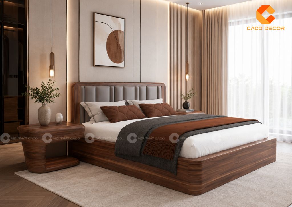 Giường Hộp Gỗ Tự Nhiên Loại Nào Bền? Gợi Ý 25 Mẫu Đẹp 2