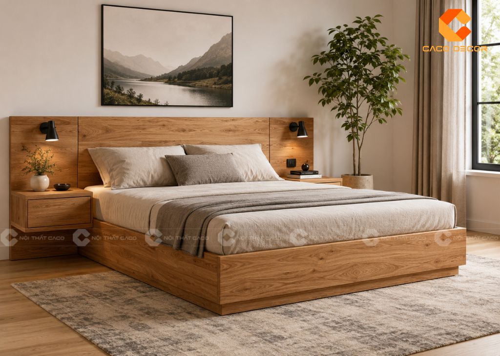 Giường Hộp Gỗ Tự Nhiên Loại Nào Bền? Gợi Ý 25 Mẫu Đẹp 11