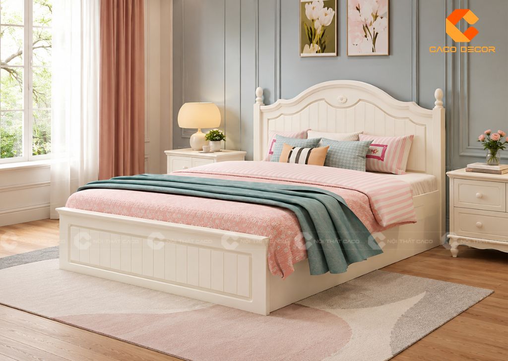 Giường Hộp Gỗ Tự Nhiên Loại Nào Bền? Gợi Ý 25 Mẫu Đẹp 19